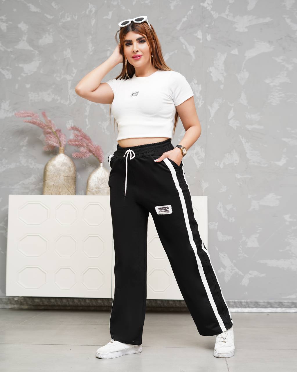 شلوار اسلش بغل نواردار فری سایز کیفیت دوخت و پارچه تضمینی