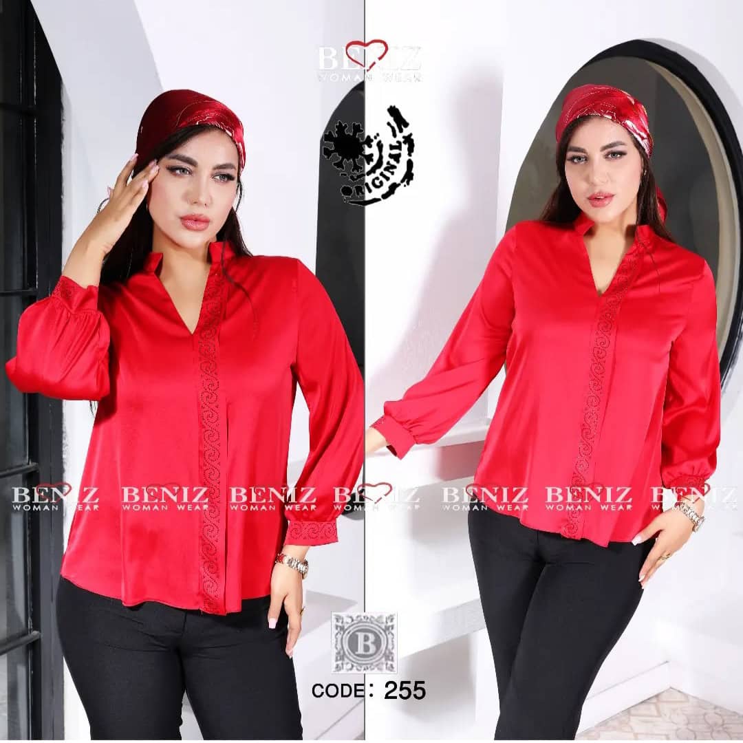 شومیز یلدایی زیبا دارای سایزبندی